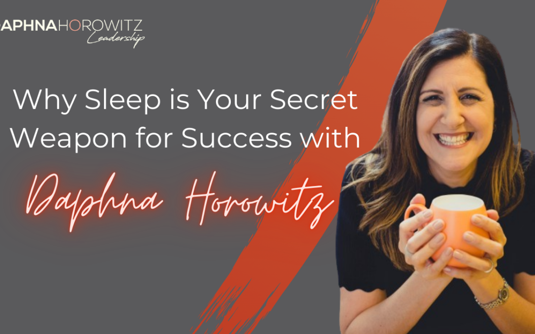 Why Sleep is Your Secret Weapon for Success