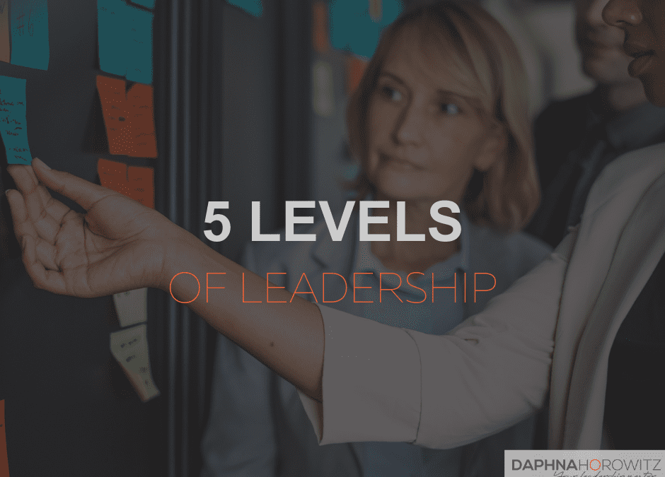 LEVELS OF LEADERSHIP - Daphna Horowitz